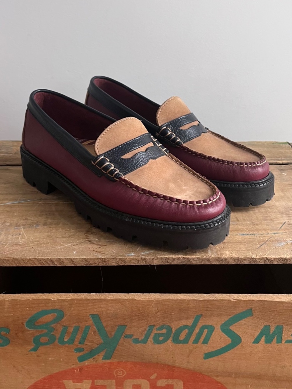 Bass Weejuns "Whitney" Multicolour Chunky Loafer - Women's 9